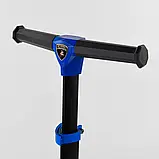 Самокат Lamborghini триколісний LB - 20300 (4) складане алюмінієве кермо, колеса PU зі світлом, в коробці, фото 3