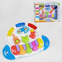 Піаніно музичне 34523 (12) "ТК Group", ОЗВУЧУВАННЯ УКРАЇНСЬКОЮ МОВОЮ, підсвічування, вивчення геометричних фігур, мелодії,