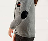 Якісний зручний дитячий бавовняний светр для дівчяинки від Lupillu, розмір 110-116 см, фото 2