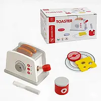 Тостер C 61657 (40) рухомі елементи, тріскачка, продукти, у коробці