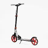 Самокат двоколісний "Best Scooter" SH-25048 (4) "SHARK", з ручним гальмом, затискач керма, колеса PU - 20 см, 1 амортизатор, в, фото 7