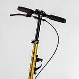 Самокат двоколісний "Skyper" SY-03648 (4) "Urbanist", ручні гальма, колеса PU 200мм, 1 амортизатор передній, підстаканник, в, фото 4