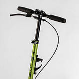 Самокат двоколісний "Skyper" SY-07856 (4) "Urbanist", ручні гальма, колеса PU 200мм, 1 амортизатор передній, підстаканник, в, фото 4