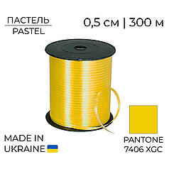 Стрічка поліпропіленова Tapex Пастель Жовта | Pastel Yellow 0,5/300
