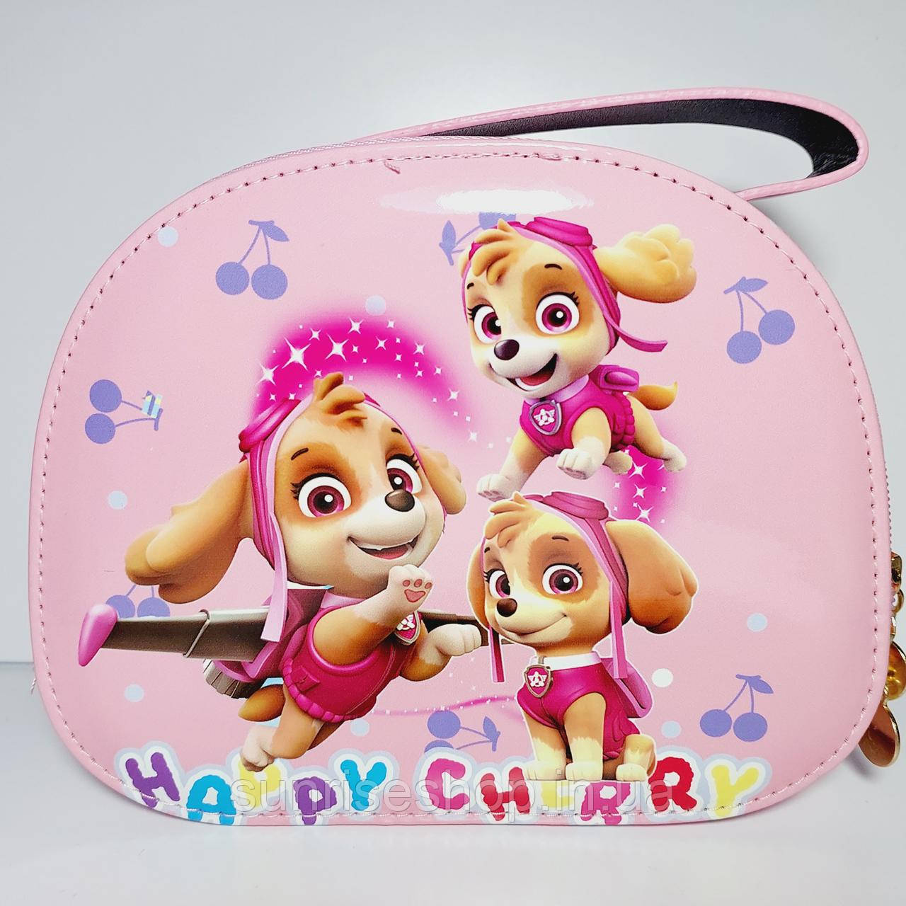 Дитяча лакова сумочка для дівчинки довга регульована ручка