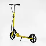 Самокат двоколісний Skyper Neon 81483 сталева рама, ручне гальмо, колеса PU, фото 7