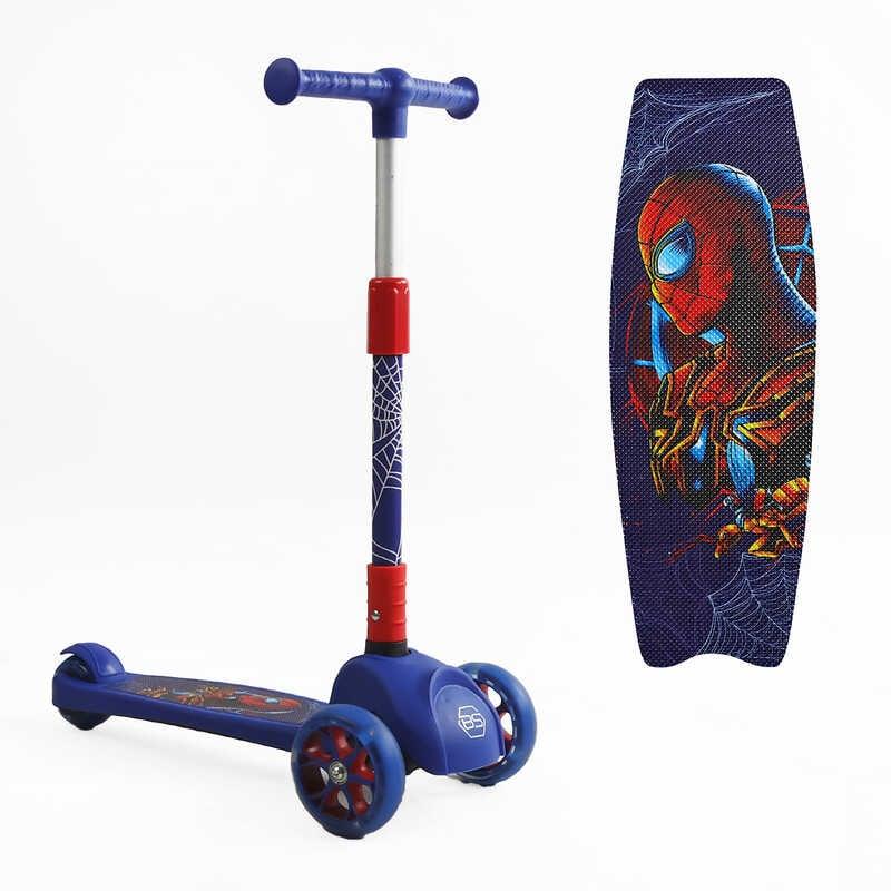 Самокат триколісний 47359 Best Scooter Людина Павук, фото 1