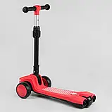 Самокат триколісний LT-11746 Best Scooter з парогенератором (6) складне кермо, ЗВУК МАШИНИ, ДИМ, СВІТЛО, пластмасовий, колеса PU, фото 5