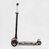 Самокат триколісний Best Scooter MAXI S-11405 колеса PU зі світлом, фото 2