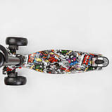 Самокат триколісний Best Scooter MAXI S-11405 колеса PU зі світлом, фото 3