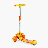 Самокат триколісний Skyper BS-965 колеса PU з підсвічуванням, українська озвучка, фото 3