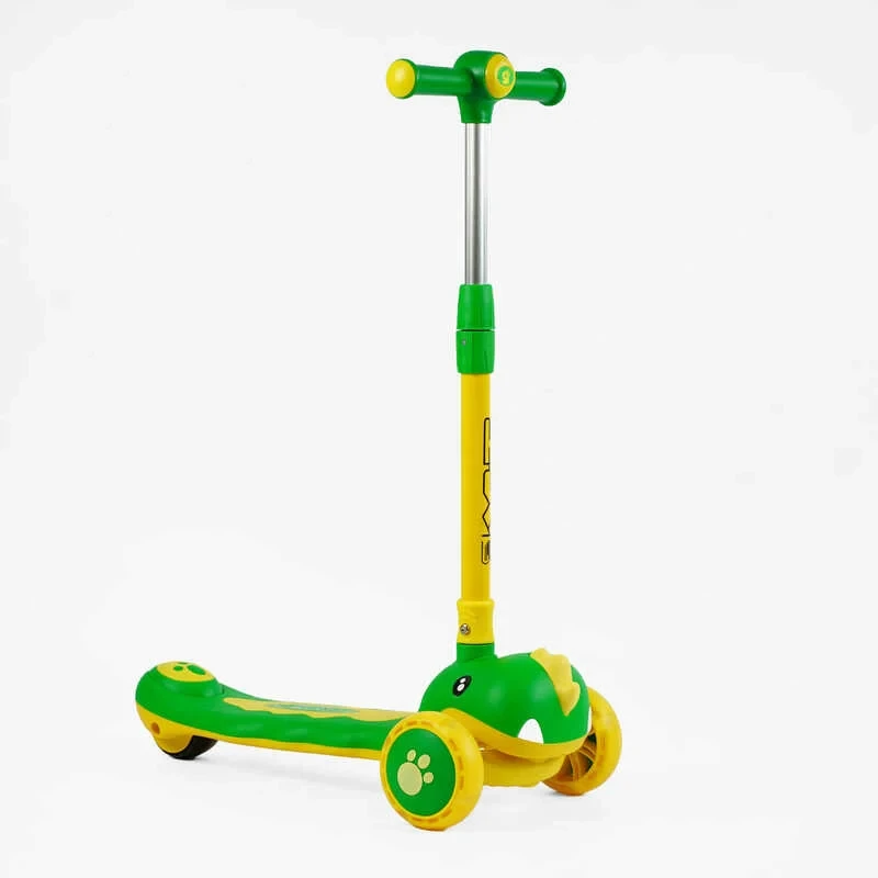 Самокат триколісний Skyper 03160 колеса PU з підсвічуванням, українська музика, фото 1