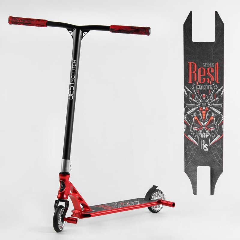 Самокат трюковий Best Scooter 28536 HIC-система, анодоване фарбування, фото 1