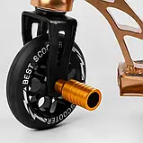 Самокат трюковий Best Scooter 55084 HIC-система, анодована фарбування, фото 5