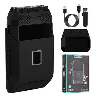 Шейвер Hots Professional Razor Total Black (HP-617), фото 2