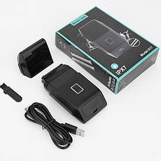 Шейвер Hots Professional Razor Total Black (HP-617), фото 3