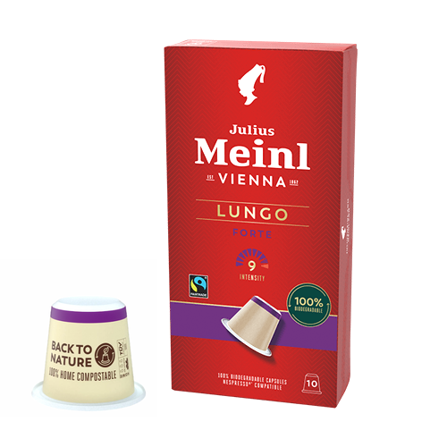 Кава в капсулах Julius Meinl by Nespresso Lungo Forte (10 капсул)
