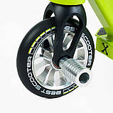 Самокат трюкових Best Scooter 57870 (1) HIC-система, Пегі, алюмінієвий диск і дека, колеса PU d-110 мм, ширина керма - 52 см,, фото 5