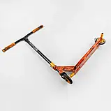 Самокат трюковий Best Scooter BS-77225 (4) HIC-система, ПЕГИ, алюмінієвий диск та дека з ПРИНТОМ, колеса PU, d = 110мм, ширина, фото 8