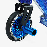 Самокат трюковий Best Scooter BS-99588 (4) HIC-система, ПЕГИ, алюмінієвий диск та дека з ПРИНТОМ, колеса PU, d = 110мм, ширина, фото 6