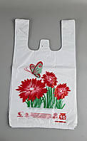 Пакети Майка п/е (25*45) "Квіти" Комсерв (250 шт.)