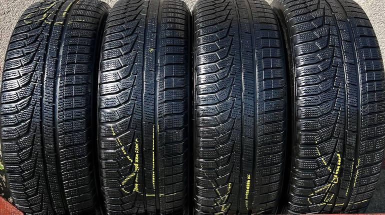 Шины б у 225/60R18 HANKOOK Winter  cept evo 2 зима, фото 1