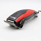 Машинка для стрижки + 4 насадки, від мережі 220В, MS 3304 / Чоловічий тример / Дротова машинка для волосся, фото 8