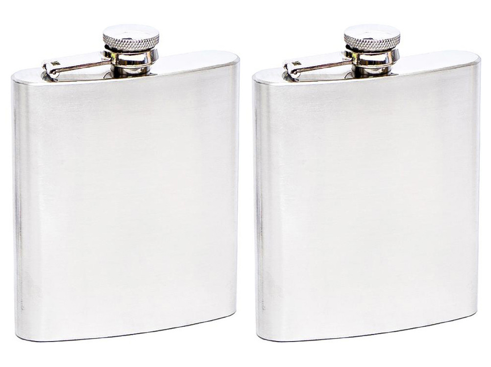 Фляга для алкоголю з нержавіючої сталі 200 мл Набір 2 шт, фото 1