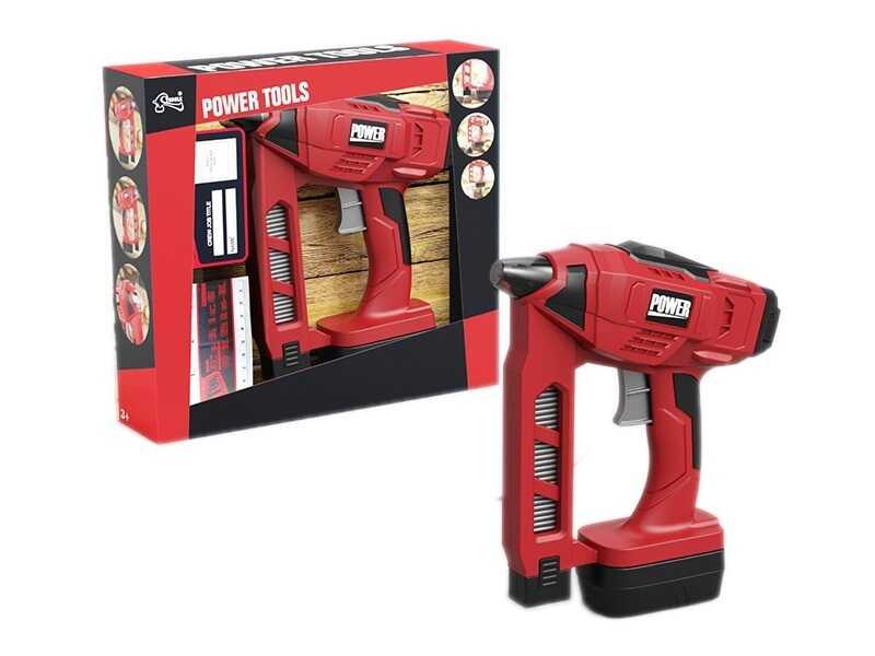 Степлер для цвяхів T 1469 (48/2) звук, підсвічування, аксесуари, в коробці, фото 1