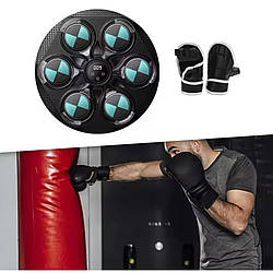 Боксерська мішень настінна з підсвіткою і музикою 41,5х41,5 см