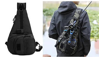 Сумка для рибальських снастей водонепроникна AND-6 чорна