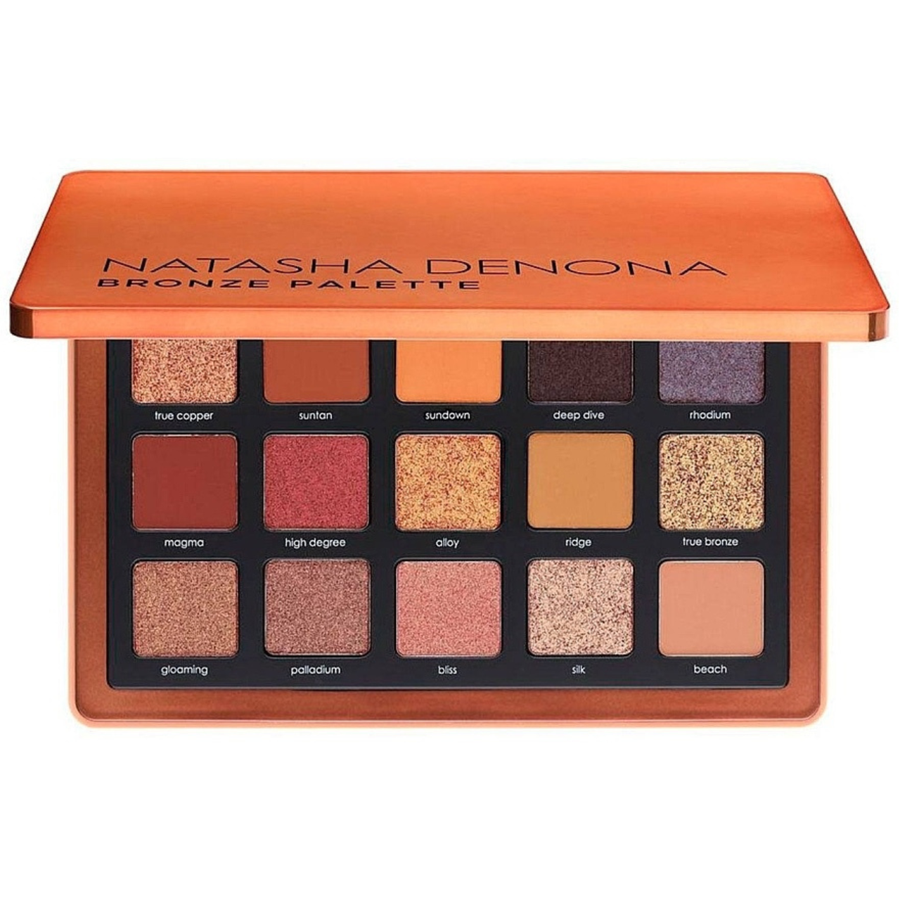 Палетка тіней для повік Natasha Denona Bronze Eyeshadow Palette 19.3 г