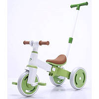 Велосипед триколісний Best Trike з батьківською ручкою (колеса передні 10", задні 8")