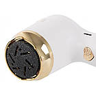 Електрична пемза для ніг з 2 насадками, USB / Апарат для педикюру / Пилка для ніг, фото 2