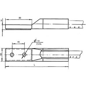 Затискач апаратний пресований А2А-300 (2, 7, 8, Г), фото 4