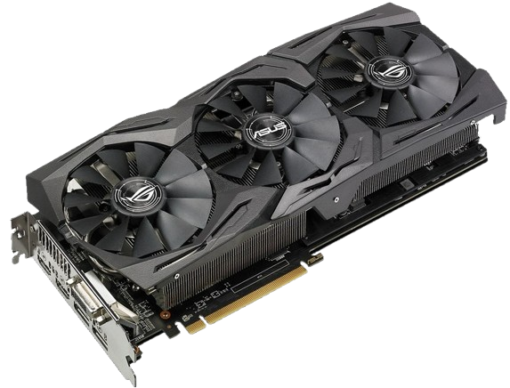 Відеокарта AMD Radeon RX 580 8GB Asus ROG Strix (ROG-STRIX-RX580-8G-GAMING) Б/В