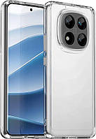 Силиконовый чехол Space Xiaomi Redmi Note 14 Pro 5G (прозрачный)