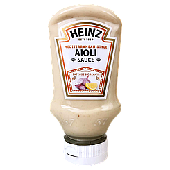 Соус часниковий з лимоном Хайнц Heinz 215ml 8шт/ящ (Код: 00-00017693)