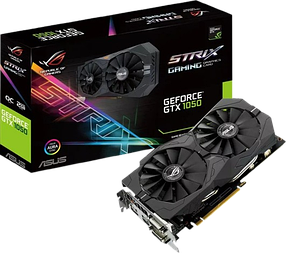 Відеокарта GeForce GTX 1050 2GB Asus ROG Strix Gaming OC (ROG STRIX-GTX1050-O2G-GAMING) Б/В