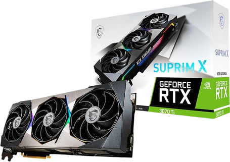 Відеокарта GeForce RTX 3070 Ti 8GB MSI Suprim X (RTX 3070 Ti SUPRIM X 8G) Б/В, фото 1