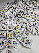 Подарунковий шоколад love is Міні шоколад 6 г Романтичний дизайн 30 шт, фото 9