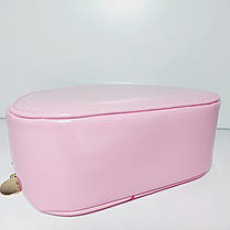 Дитяча лакова сумочка для дівчинки довга регульована ручка, фото 4