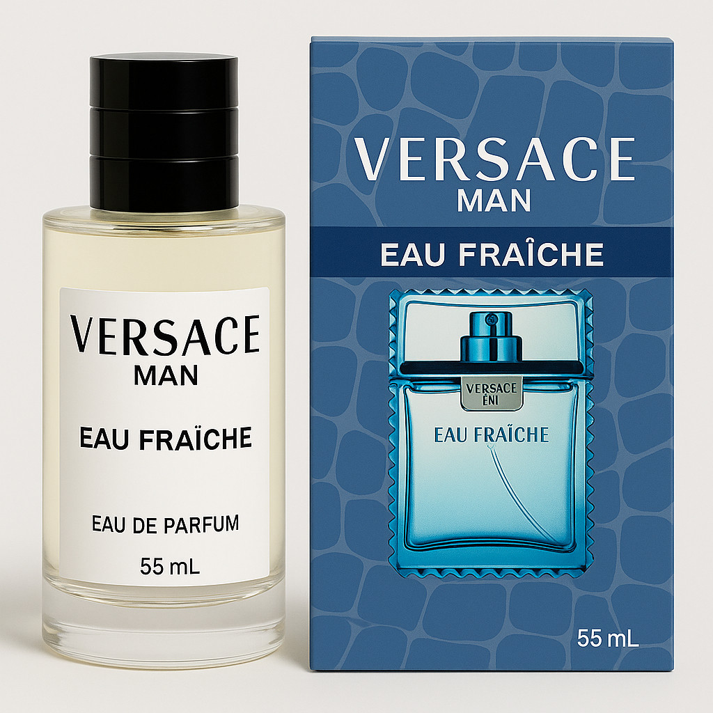 Парфумована вода чоловіча Versace Мап Eau Fraiche (Версаче Мен Е Фреш) - UAE Tester 55ml, фото 1