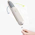 Електрична пемза для ніг + 2 насадки, з USB / Акумуляторна терка для п'ят / Пилка для ніг / Скребок для п'ят, фото 8