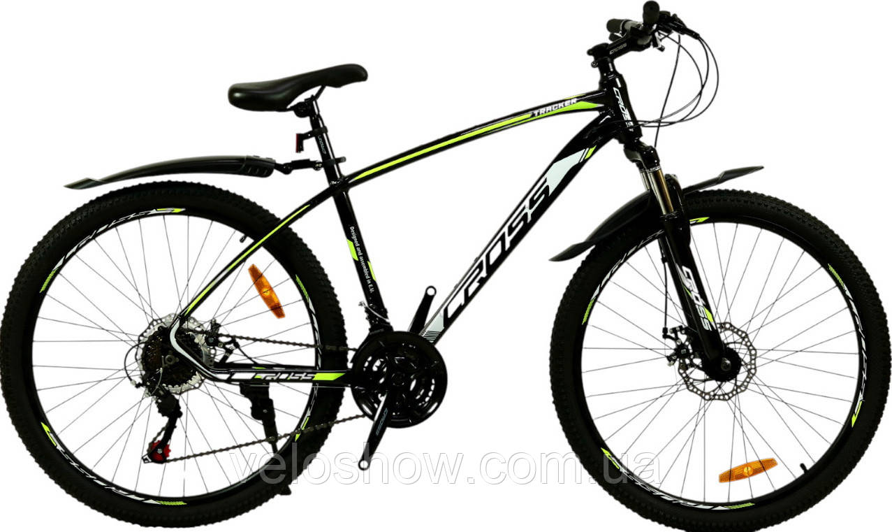 Гірський велосипед 27,5 Tracker Crossbike алюмінієвий, фото 1