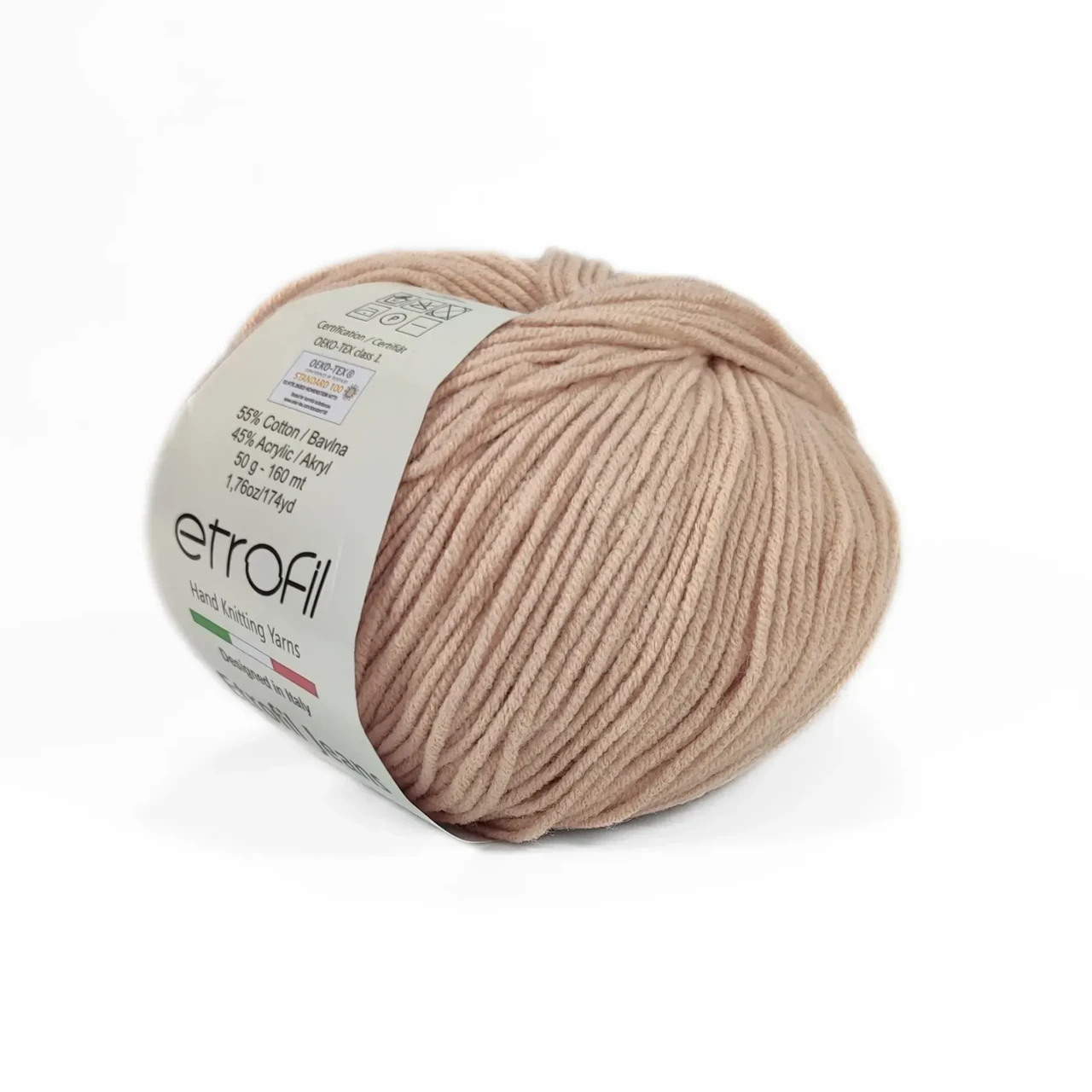 Пряжа Etrofil Jeans/Етрофіл Джинс, пудровий 005, Etrofil, фото 1