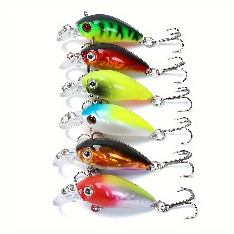 Набір воблерів GOLDFISH Mini Crankbait 45 мм 3.8 г 6 шт.