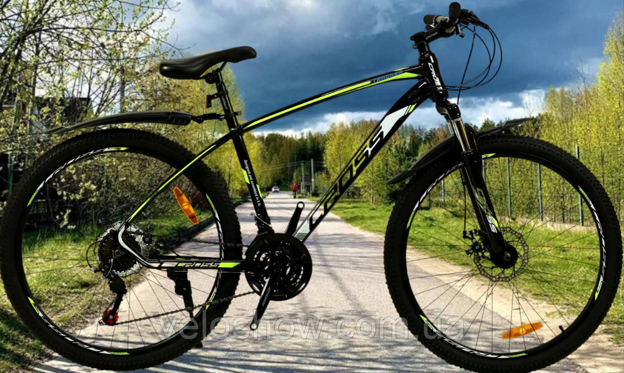 Гірський велосипед 27,5 Tracker Crossbike алюмінієвий, фото 1