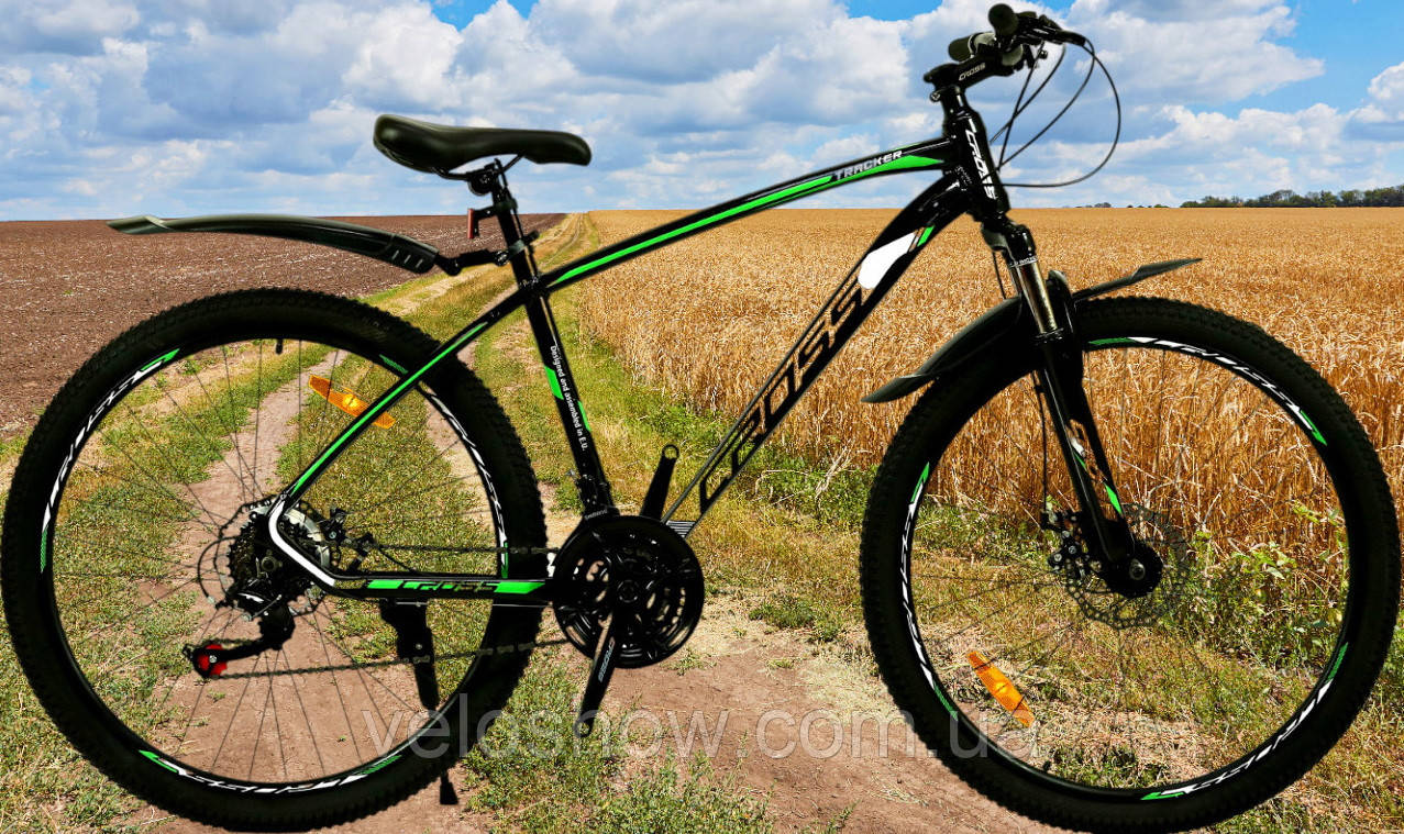 Гірський велосипед 29 Tracker Crossbike алюмінієвий, фото 1