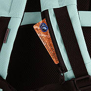 Рюкзак для ручної поклажі для літака Wascobags Leon Mint (блакитний) 40x30x20 - Wizz Air / Ryanair, фото 6